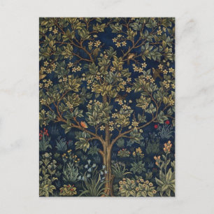 Carte Postale Arbre de vie vintage de William Morris