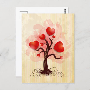 Carte Postale Arbre des coeurs