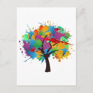 Carte Postale arbre d'été
