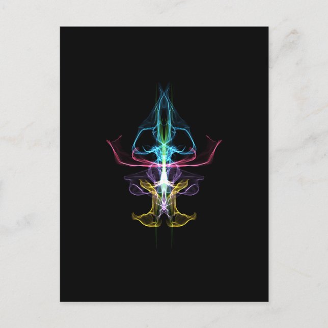 Carte postale Arbre électrique (Devant)