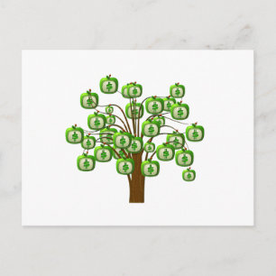 Carte Postale arbre monétaire