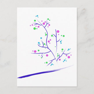 Carte Postale Arbres de ce bonheur
