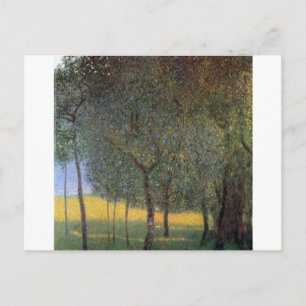 Carte Postale Arbres fruitiers, Gustav Klimt