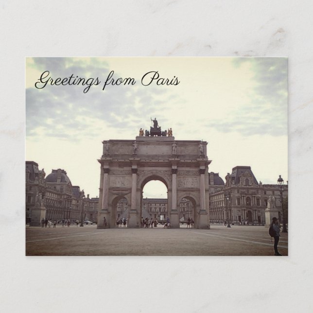 Carte Postale Arc de Triomphe (Devant)