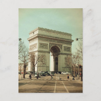 Carte Postale Arc de Trionphe (Paris-France)