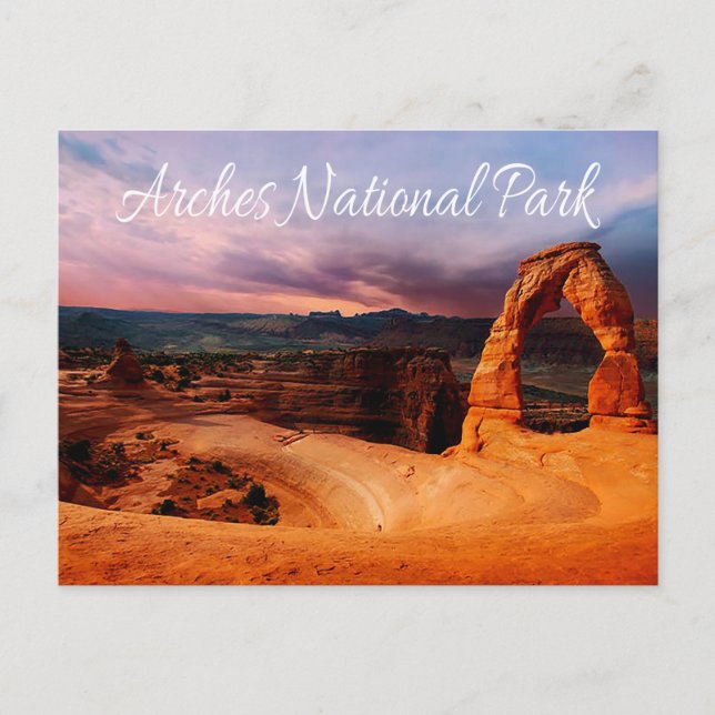 Carte Postale Arc Delicate - Parc National des Arches, Utah - US (Devant)