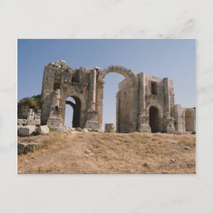 Carte Postale Arc d'Hadrien, Jerash, Jordanie