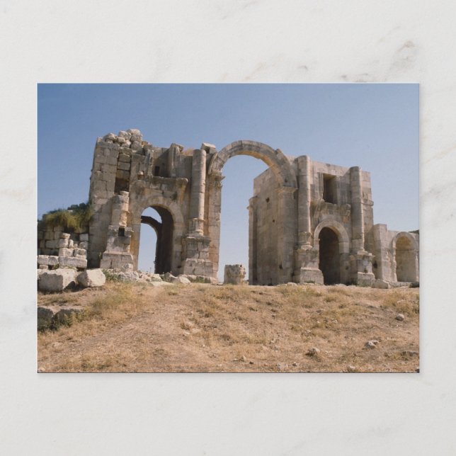 Carte Postale Arc d'Hadrien, Jerash, Jordanie (Devant)