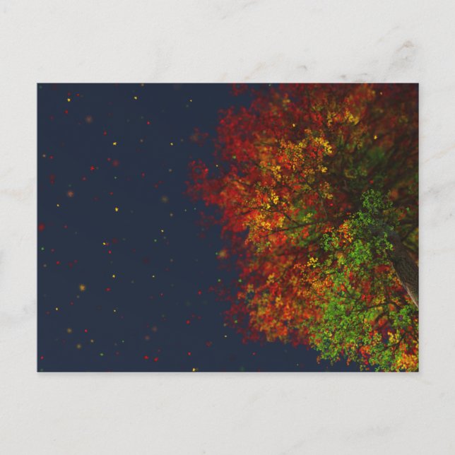 Carte postale Arc en chute (Devant)