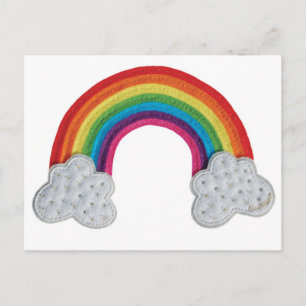 Carte Postale Arc-en-ciel de Claraluna - une conception de