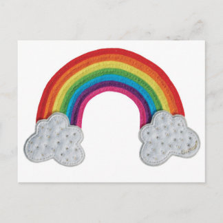 Carte Postale Arc-en-ciel de Claraluna - une conception de