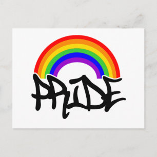 Carte Postale Arc-en-ciel gay pride