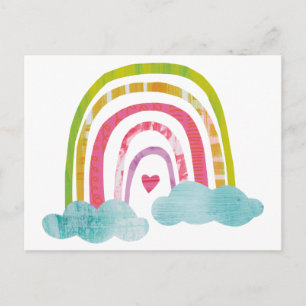 Carte Postale Arc-en-ciel magique