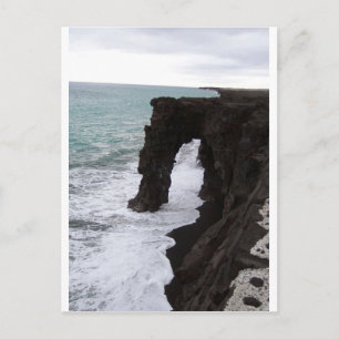 Carte Postale Arc marin de Holei Hilo Big Island Hawaii