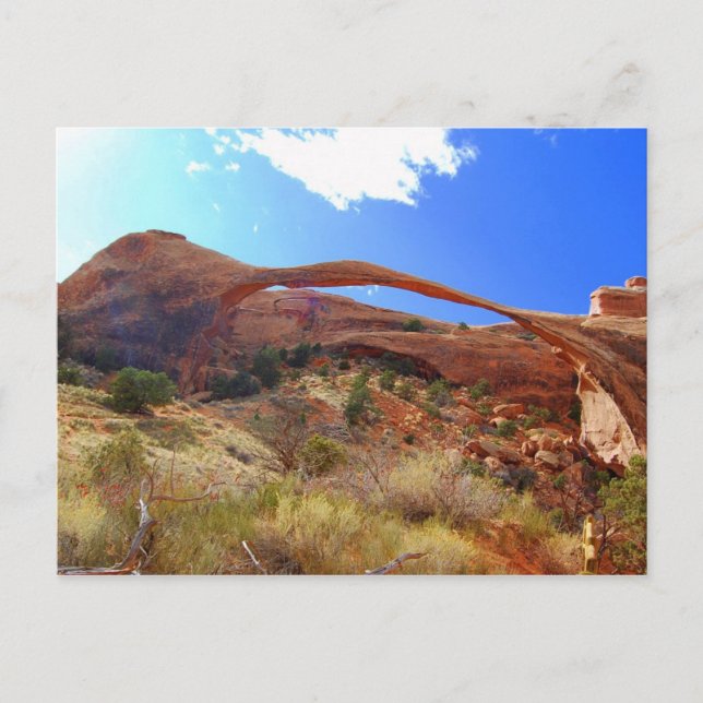 Carte Postale Arc paysager, Parc national des Arches, Utah (Devant)