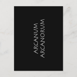 Carte Postale Arcanum arcanorum