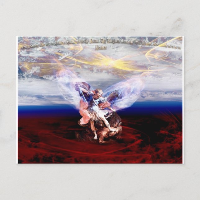 Carte Postale Arch Angel Michael Conquers (Devant)