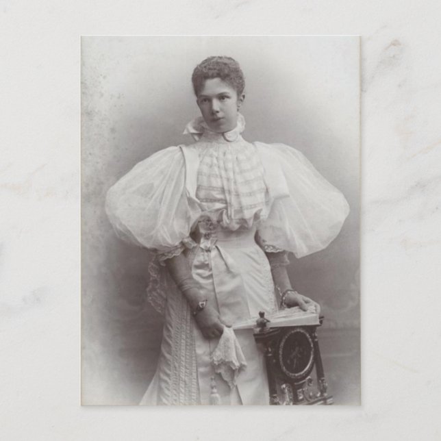 Carte Postale Arch Duchesse Marie-Valerie, fille Sisi avec venti (Devant)