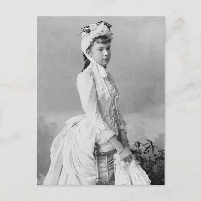 Carte Postale Arch Duchesse Marie-Valerie Habsburg, fille Sisi (Devant)