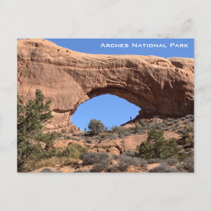 Carte Postale Arche de fenêtre - Parc national des Arches