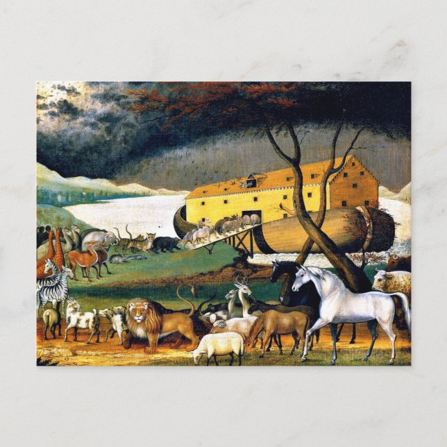 Carte Postale Arche de Noé (Devant)