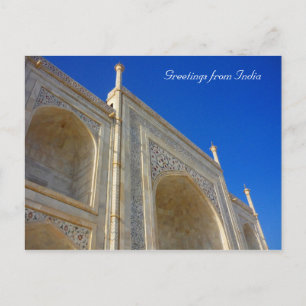 Carte Postale arche de taj mahal