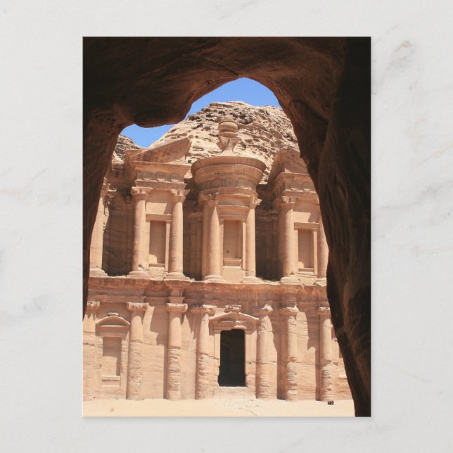 Carte Postale arche du monastère de petra (Devant)
