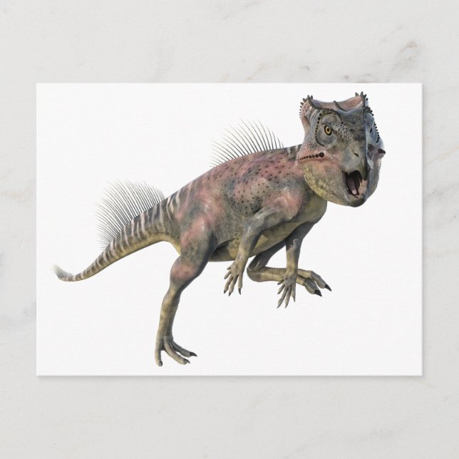 Carte Postale Archeoceratops Dinosaur courir (Devant)