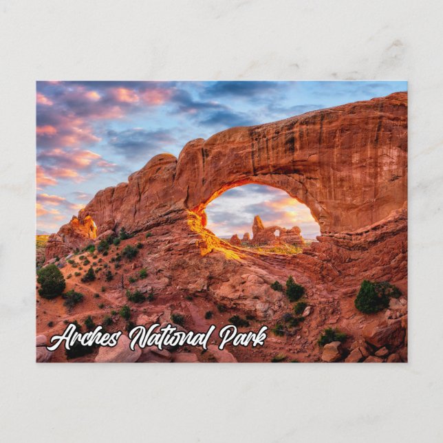 Carte Postale Arches National Park, Utah, États-Unis (Devant)