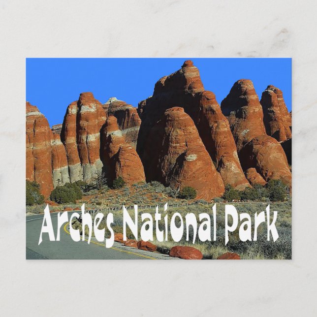 Carte Postale Arches National Park, Utah Postcard (Devant)