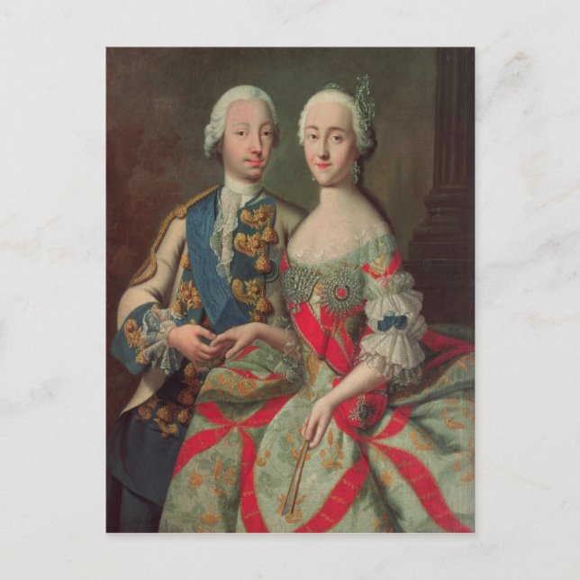 Carte Postale Archevêque Maria Caroline d'Autriche (Devant)