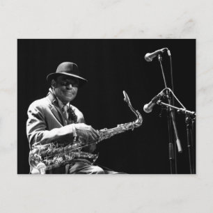 Carte Postale Archie Shepp 1 par P. Baud Banlieues Bleues 2010