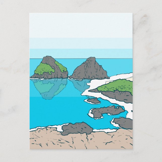 Carte Postale Archipel de Fernando de Noronha - Brésil (Devant)