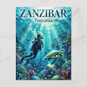 Carte Postale Archipel de Zanzibar Tanzanie