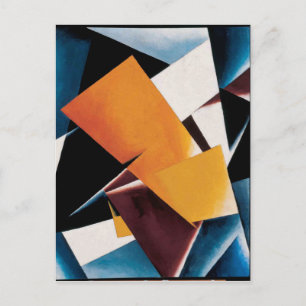 Carte Postale Architectonique de la peinture par Lyubov Popova