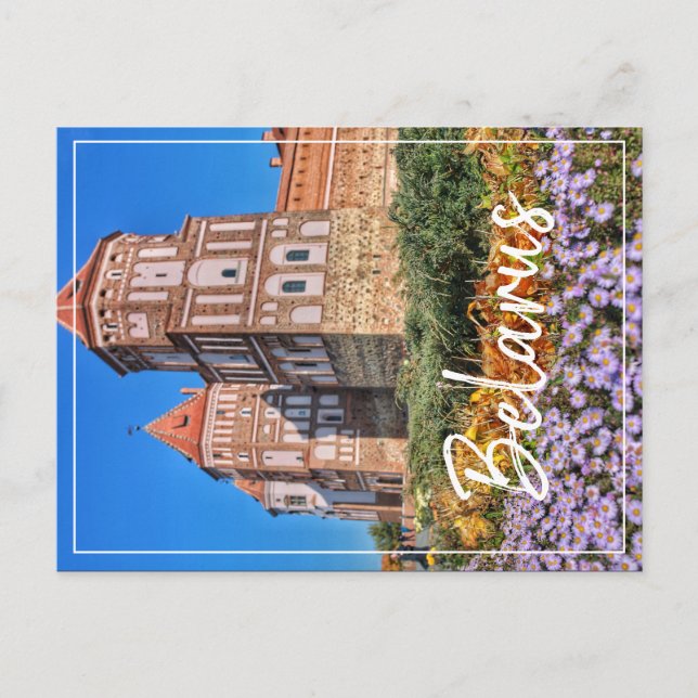 Carte postale Architecture Château de Mir Bélarus  (Devant)