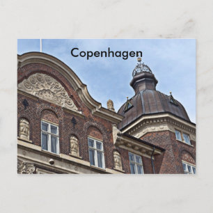 Carte Postale Architecture danoise Copenhague,