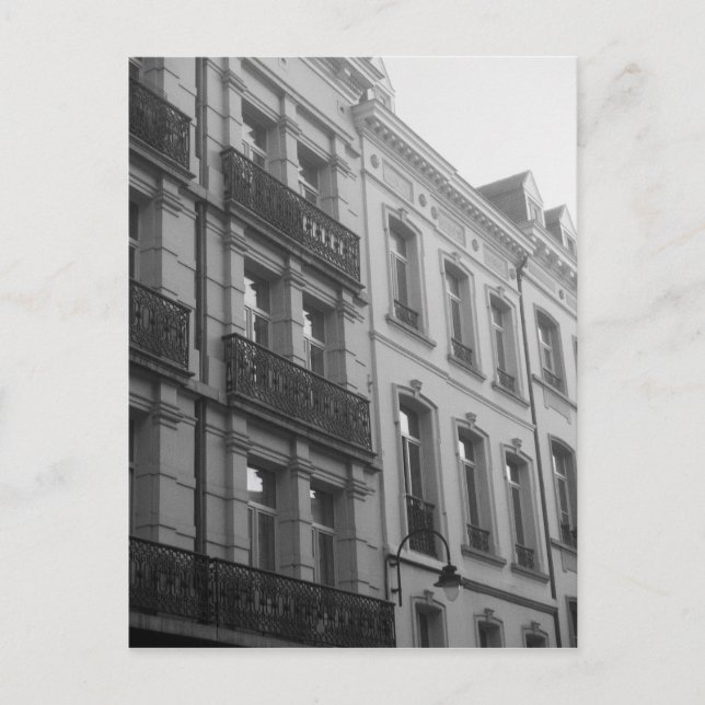 Carte Postale Architecture de Bruxelles (Devant)