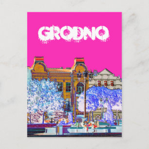 Carte Postale Architecture de Grodno Belarus