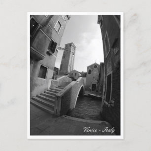 Carte Postale Architecture de Venise, Ponts & Eglises, Italie