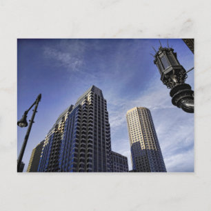 Carte Postale Architecture du centre-ville de Boston