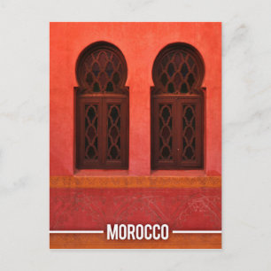 Carte Postale Architecture marocaine, Marrakech