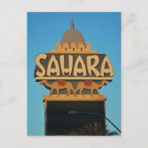 Architecture monumentale du casino Sahara de Las V