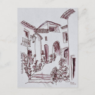 Carte Postale Architecture Saint-Guilhem-le-Désert, France
