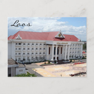 Carte Postale architecture vientiane