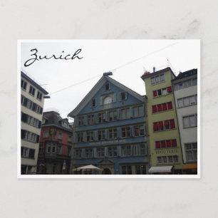 Carte Postale architecture zurichoise