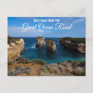Carte Postale Archway de l'île Grande route de l'océan Australie