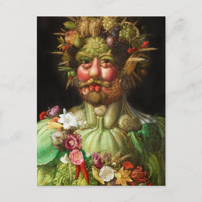 Carte postale Arcimboldo Rodolphe II (Devant)
