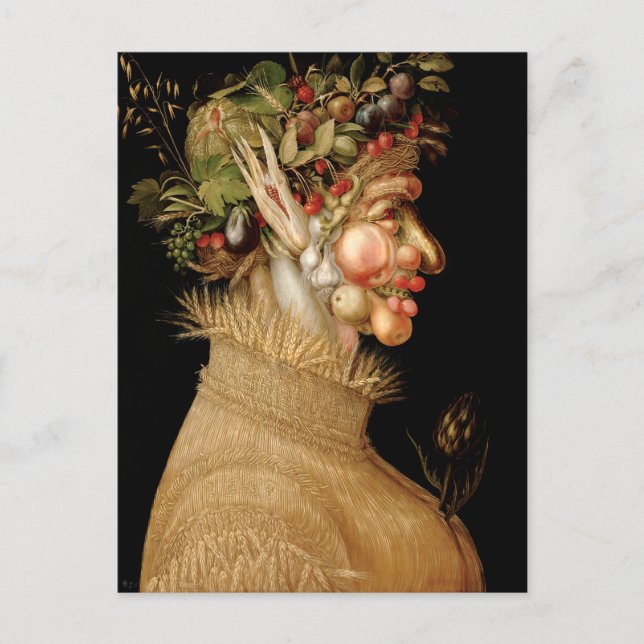 Carte postale Arcimboldo Summer (Devant)