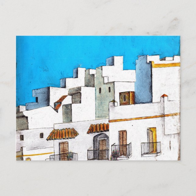 Carte Postale Arcos de la Frontera Espagne (Devant)